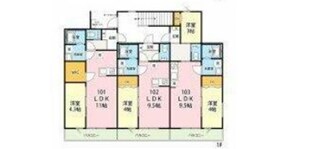 キャメル岩槻加倉の物件間取画像